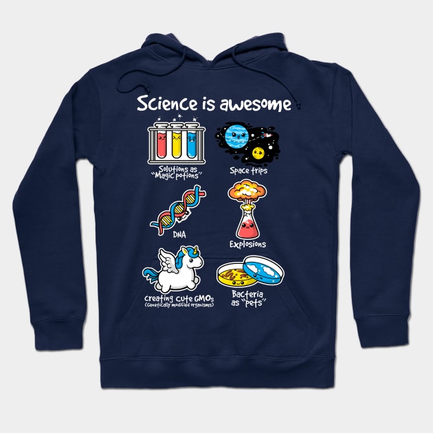 Science is awesome Hoodie by NemiMakeit